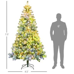 Albero di Natale da 2,3 m, Decorazione Festiva per Celebrazioni Natalizie - Product Image 1