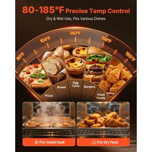 Commercial Electric Hot Box Food Warmer 4-Tier Stainless Steel <b>Warming</b> Cabinet with Water <b>Tray</b> Single-Door Adjustable Shelves - Product Image 5