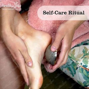 HealthAndYoga FootEase Kansa Vatki Masseur de pieds ayurvédique Nettoyage en profondeur avec technique de guérison indienne ancienne - Product Image 6