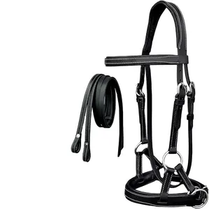 Leather Deluxe Latigo Leather Side Pull Features a padded crown brow band and nose for added comfort Hand crafted from