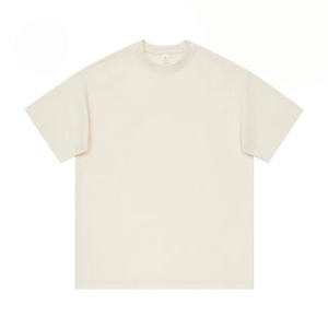T-shirt d'été pour homme en coton de haute qualité, respirant, à manches courtes, col rond, séchage rapide, coupe classique, logo personnalisé, écologique - Product Image 3