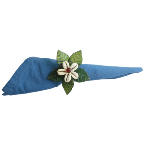 Anillo para Servilletas con Diseño Combinado de Cuentas y Perlas, Ideal para Mantelería, Decoración de Mesa de Comedor, Hoteles y Decoración Festiva - Product Image 1