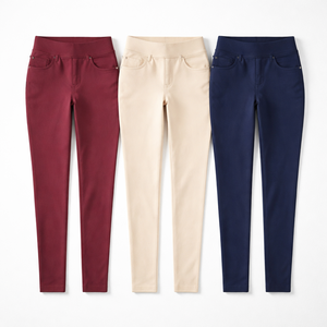 Wholesale Plus Size <b>Jeggings</b> with Custom Designs - Factory Direct Sale OEM Service - Product Image 5