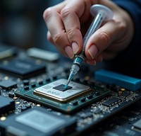 Graisse adhésive à haute conductivité thermique de qualité supérieure, mastic et adhésif de refroidissement efficaces dans la catégorie