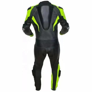 Combinaison de course en cuir pour moto, combinaison de course en cuir personnalisée pour moto, poches de protection, avec la meilleure qualité OEM pour la course à moto - Product Image 6