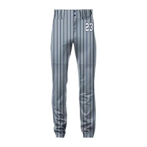 Pantalones de Béisbol Profesionales con Rodillas Reforzadas, Pantalones Deportivos OEM de Corte Atlético para Equipos, Pantalones de Béisbol Lisos y Duraderos - Product Image 5