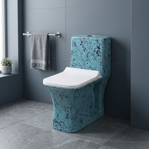New Design Customizable S-<b>Trap</b> One Piece Water Closet Ceramic WC For Commercial Hotel Washrooms And Building Projects - Product Image 6