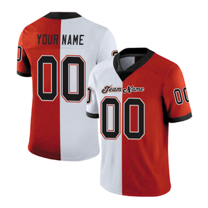 Trending Breathable Plus Size Printed Fashion Football Jerseys Street Style <b>Shirts</b> Adults 100% <b>Polyester</b> Sublimated American - Product Image 6