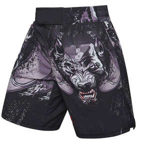 Pantalones cortos de boxeo MMA de arte marcial de alta calidad para hombre, pantalones cortos de Muay Thai con estampado, pantalones cortos de boxeo de entrenamiento de lucha - Product Image 4