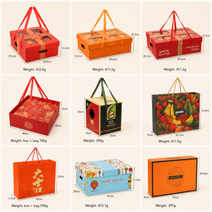 Customizable Eco-Friendly Biodegradable Custom Paper Box Lid Base <b>Red</b> Gold-Stamped Laminate Offset Printing Corrugated Paper - Product Image 5