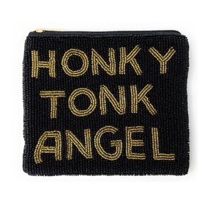 Monedero Pequeño Bordado a Mano con Letras y Cuentas, Cierre de Cremallera, Lujoso, Ecológico, Creativo, para Llaves, Efectivo, Tarjetas, Maquillaje, para Mujer - Product Image 3