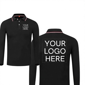Men's Red Long Sleeve for Shirt Polyester/Cotton Knitted Breathable Front Custom Logo Print Smart Casual - Product Image 4