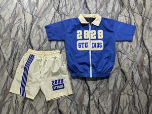 Conjunto de Chaqueta Cortavientos y Pantalones Cortos de Verano para Hombre, Personalizado, 100% Algodón, Secado Rápido, Color y Logotipo Personalizables - Product Image 4