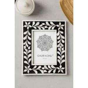 Luxury Handcrafted Bone Inlay <b>Photo</b> <b>Frame</b> for Home and Office Decor <b>with</b> Floral Pattern Wood Base for Tabletop Display & Gifting - Product Image 1