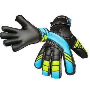 Gants de gardien de but de football personnalisés, à doigts complets, antidérapants, respirants, avec sangle de poignet réglable, unisexe, en PU, pour le sport, avec protection du pouce - Product Image 4