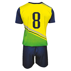 Highly Recommended Pakistan Made Men's Breathable Short Sleeve Summer <b>Volleyball</b> Uniform Custom Team Name 100% Polyester - Product Image 4