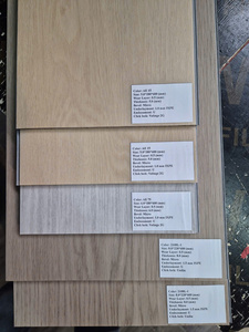 Revêtement de sol SPC ANZ& ECO FLOOR-5mm, système de clic, imperméable, ignifuge, antidérapant, à lattes larges gaufrées avec sous-couche IXPE pour usage en supermarché - Product Image 5