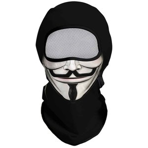 Pasamontañas de Poliéster con Camuflaje Azul para Actividades al Aire Libre, Unisex, Transpirable e Impermeable - Product Image 2