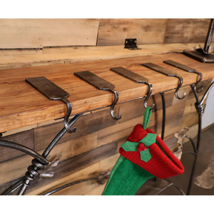 Countertop Christmas <b>Stocking</b> Bronze Metal Tree Custom Decoration Celebration Christmas <b>Stocking</b> <b>Holder</b> Traditional Design - Product Image 5