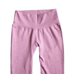 Leggings Deportivos de Cintura Alta para Mujer, Pantalones de Yoga sin Costuras, Pantalones Deportivos para Entrenamiento, Elásticos en Cuatro Direcciones, Spandex/Nailon - Product Image 3