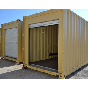 Contenedor de Envío Premium de 40 pies con Puertas Enrollables Triples Laterales, Solución de Almacenamiento de Carga Resistente a la Intemperie para Uso Industrial y Comercial - Product Image 1