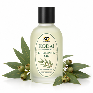 Aceite de Eucalipto 100% Puro y Natural de Kodai Global Export, Origen Tamil Nadu, Multifuncional para el Cuidado y Reafirmación de la Piel - Product Image 1