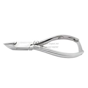 Artesanía de estilo ruso/pinza profesional para cutículas de acero inoxidable | Herramienta de cuidado de uñas de precisión Afilado ruso - Product Image 1