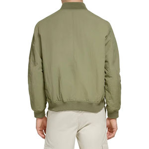 Veste bomber en satin de haute qualité pour homme, fermeture éclair, style sport, streetwear, hiver - Product Image 3