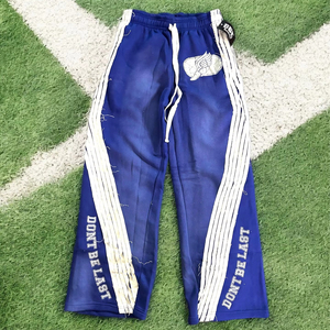 Conjunto Deportivo Personalizado 100% Algodón para Niños, Sudadera con Capucha y Pantalones Jogger Azules, Estilo Deportivo, 100% Poliéster, Otoño - Product Image 5