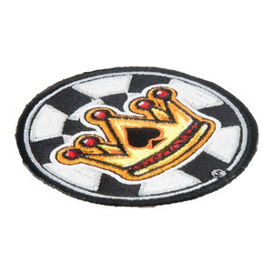 Patch décoratif thermocollant en feutre de résine <span class=keywords><strong>3D</strong></span> brodé, forme personnalisée, alphabet, pour chapeaux - Product Image 3