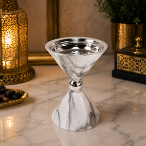 Porte-Bakhoor en résine géométrique pour cadeau de l'Aïd, brûleur d'encens arabe texturé marbré, diffuseur de parfum d'ambiance pour salon et bureau - Product Image 6