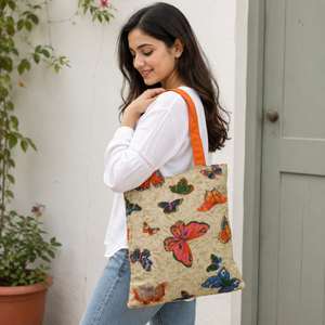 Sac à main en toile de coton blanc simple sans logo, sac fourre-tout tricoté |   Marque privée, réutilisable, écologique, vente en gros, exportation, transporteur - Product Image 2