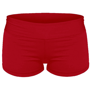 Nouveaux shorts de sport et leggings de yoga sans couture, couleur unie, avec logo personnalisé et taille élastique - Product Image 4