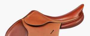 Selle de saut d'obstacles 100% cuir de qualité supérieure |   Selle d'équitation anglaise |   Conduite durable et confortable |   Toutes les tailles personnalisées sont disponibles - Product Image 4