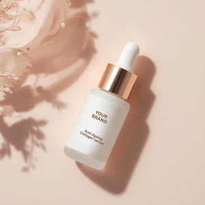 Sérum Visage Anti-Âge au Collagène, Acide Hyaluronique, Peptides et Vitamine C pour le Traitement du Visage et des Lèvres – Vente en Gros ODM/OEM, Marque Privée - Product Image 3