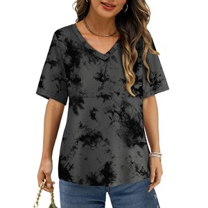 Camiseta de Manga Corta con Cuello Redondo, Corte Regular, de Algodón Grueso Personalizada |   Camiseta Lisa con Hombros Caídos para Hombre |   Calidad Premium - Product Image 2