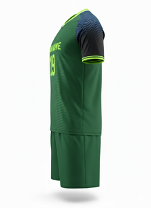 Ensemble de maillots de football premium 2026 rouge, bleu et blanc, version joueur, conception personnalisée, fabricant OEM Pakistan - Product Image 3