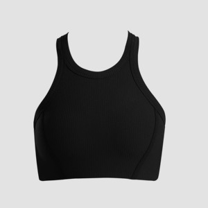 Soutien-gorge de sport respirant sans couture pour femme, dos croisé, push-up, idéal pour le yoga, la gym et l'entraînement – Vente en gros personnalisée - Product Image 1