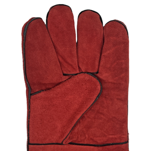Guantes de Soldadura Resistentes al Calor y al Fuego, de Cuero Vacuno, con Dedos Completos, Personalizados para Hombres y Mujeres, Más Vendidos - Product Image 3