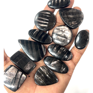 Hiperstena Natural, Gema Suelta en Cabujón, Formas y Tamaños Variados, de 20 a 30 mm Aprox. - Product Image 1