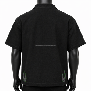 เสื้อยืดฮิปฮอป Nardon Apparel ลายพิมพ์ DTG สำหรับผู้ชาย รุ่น Star Heavyweight เสื้อยืดพิมพ์ลาย Unisex สไตล์สตรีทแวร์ ทรงโอเวอร์ไซส์ ผ้าฝ้าย 100% - Product Image 2