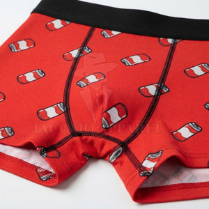 Calzoncillos Boxer de Diseño Casual, Elásticos, de Algodón Suave, Tejido Transpirable, Cintura Acanalada, Estilo Diario - Product Image 6