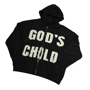 Nouveaux sweats à capuche zippés pour hommes, effet délavé à l'acide, usés, 450 g/m², effet soleil, avec strass, designs personnalisés, OEM 2026 - Product Image 1
