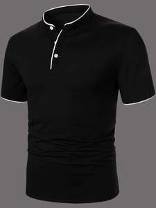 Nouveau T-shirt Polo Décontracté Homme à Manches Courtes Style Personnalisé – Qualité Supérieure, Tendance Urbaine - Product Image 2