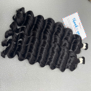Extensions de cheveux humains vietnamiens ondulés profonds en vrac, multicolores, fournisseur en gros - Product Image 5