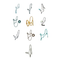 Corde de cheval licou corde nouée à la main réglable licou de cheval avec longue corde de plomb assortie personnalisée selon l'exigence bande de mule