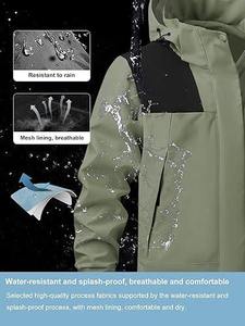 Chaqueta Cortavientos de Nailon y Poliéster Impermeable, Delgada, Formal, con Recubrimiento Personalizado, Diseño Nuevo, Venta al Por Mayor OEM - Product Image 6