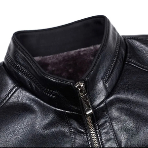 Chaqueta de Cuero de Primera Calidad de Diseño Moderno para Hombre Waqar Teez, de Secado Rápido y Transpirable, Informal, para Motocicleta, Otoño - Product Image 4