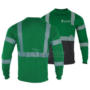 Ropa de trabajo para exteriores, camisa de trabajo transpirable para hombre, MOQ bajo, nueva camisa de trabajo de diseño en venta - Product Image 2