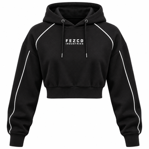 New Stylish Best Qualities Women's <b>Crop</b> <b>Top</b> <b>Hoodies</b> OEM Service Women's <b>Crop</b> <b>Top</b> <b>Hoodies</b> <b>Top</b> Manufacturer - Product Image 2